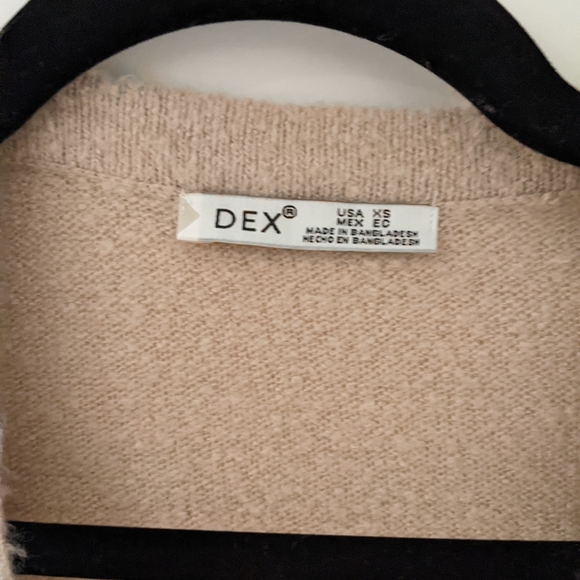 Dex two tone long cardigan - Picture 2 of 2